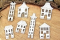 5343  Decorative Chips 14x14cm Just Chillin Cozy Houses
