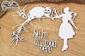 5371  Decorative Chips 9.5x14cm Wonderland We're All Mad Here