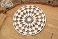 5383  Decorative Chips 9.5x9.5cm Wonderland Round Chessboard