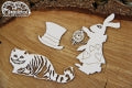 5389  Decorative Chips 9.5x9.5cm Wonderland Characters