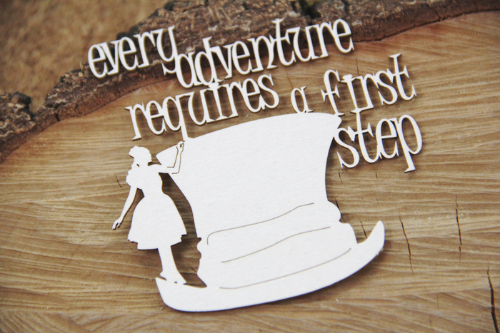 5392  Decorative Chips 9.5x9.5cm Wonderland Every Adventure