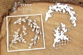 5549  Decorative Chips 9.5x9.5cm Savage By Nature 2 Layers Wreath