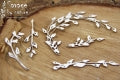 5552  Decorative Chips 9.5x9.5cm Savage By Nature  Small Branches 02