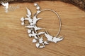 5657  Decorative Chips Vulnerable Oval Frame