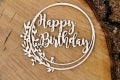 5726 Decorative Chips 9x8cm Hi Summer Frame 03 Wishes Happy Birthday