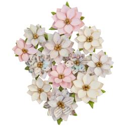 648510 Prima Flowers Glittery Snow/Sugar Cookie