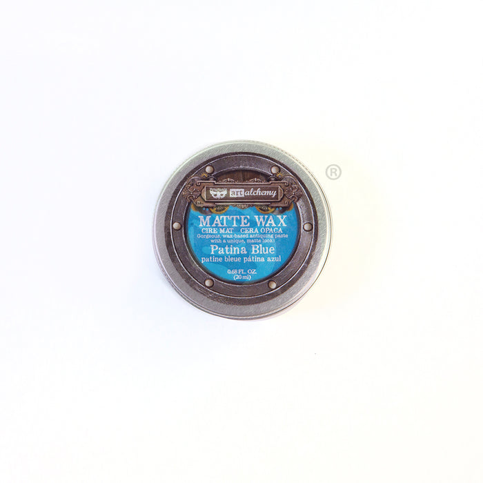 967871 Finnabair Wax Paste Patina Blue