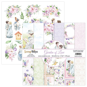 Garden of Love 8x8 Double Sided Pad