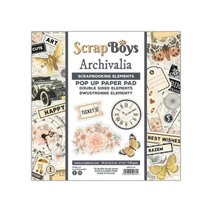 Pop Up Archivalia 6x6 Double Sided Pad