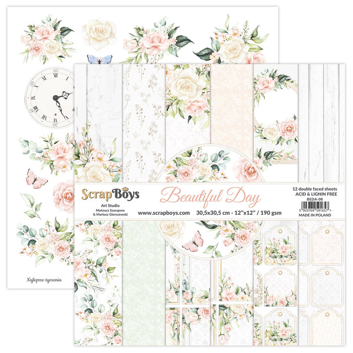 Beautiful Day 12 x 12 Double Sided Pad