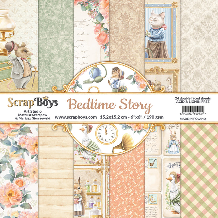 Bedtime Story 6x6 Double Sided Pad