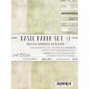 Basic Papers Set #2  6 x 8