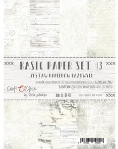 Basic Papers Set #3  6 x 8