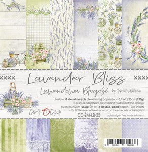 Lavender Bliss 6 x 6 Double Sided