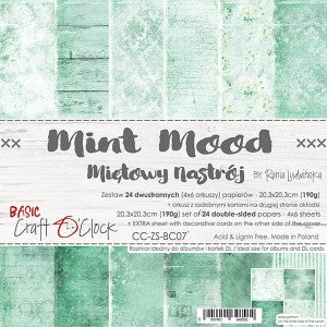 Basic Mint Mood 8 x 8 Double Sided