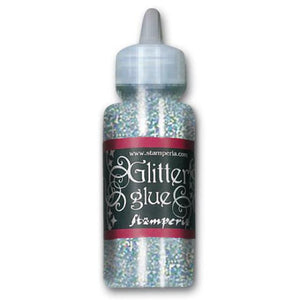 DC22J Glitter Glue Argento Olografico