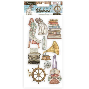 DFLCB46 Chipboard 15 x 30 Lady Vagabond Lifestyle Elements