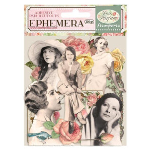 DFLCT10 Ephemera Adhesives Rose Parfum Frames and Ladies