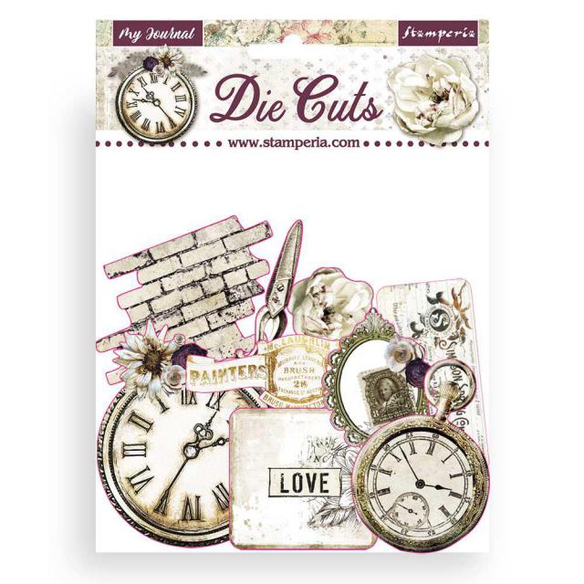 DFLDC34 Die Cuts Romantic Journal