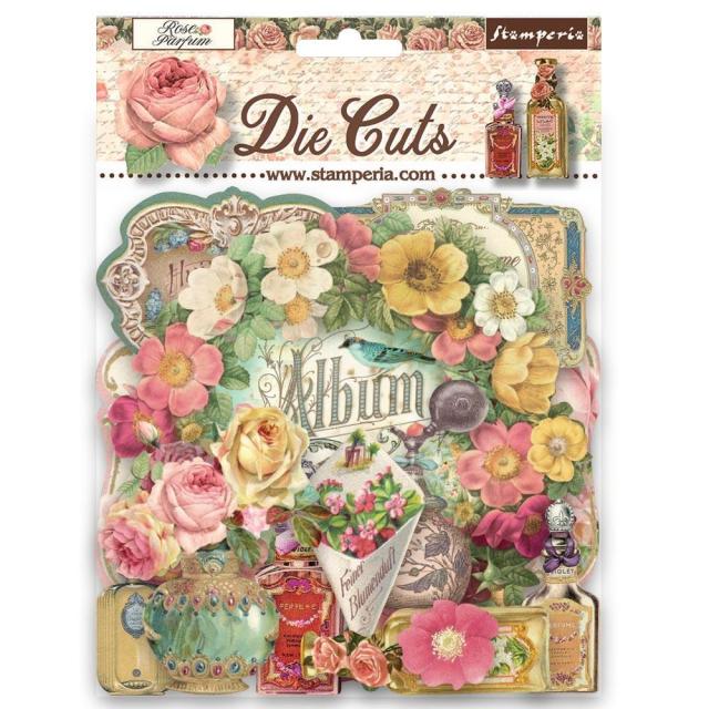 DFLDC70 Die Cuts Rose Parfum