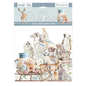 DFLDCP07 Die Cuts Clear Winter Tales