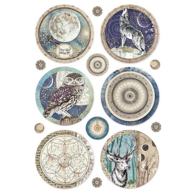 DFSA4385 Rice Paper A4 Cosmos Sphere