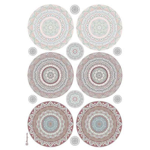 DFSA4466 Rice Paper A4 Mandala