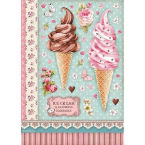 DFSA4504 Rice Paper A4 Ice Cream