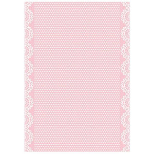 DFSA4683 Rice Paper A4  DayDream Texture Pink