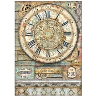 DFSA4703 Rice Paper A4 Sir Vagabond Aviator Clock