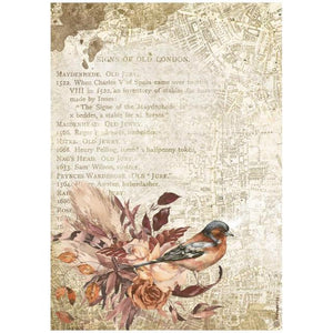 DFSA4713 Rice Paper A4 Our Way Bird