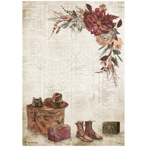 DFSA4714 Rice Paper A4 Our Way Country Elements