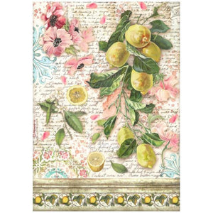 DFSA4741 Rice Paper A4 Blue Dream Lemons