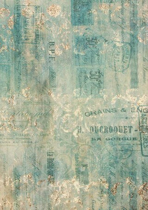 DQRP-0248 Rice Paper A4 Maison Bleu