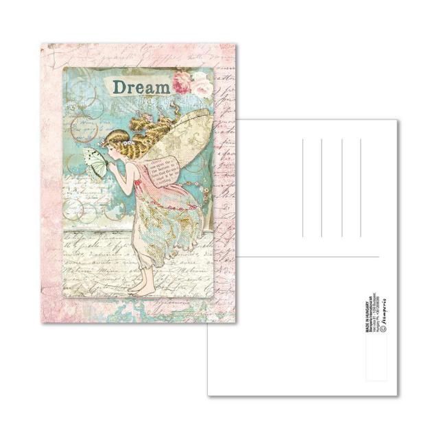 ECARD009 Postcard 10x15 cm Wonerland Fairy