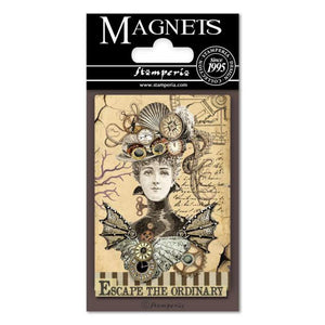EMAG004 Magnet 8x5.5 cm Voyages Fantastiques Woman