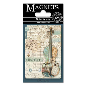 EMAG009 Magnet 8x5.5 cm Music Violin