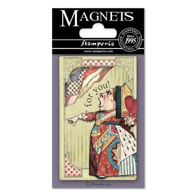 EMAG011 Magnet 8x5.5 cm Mad Hatter