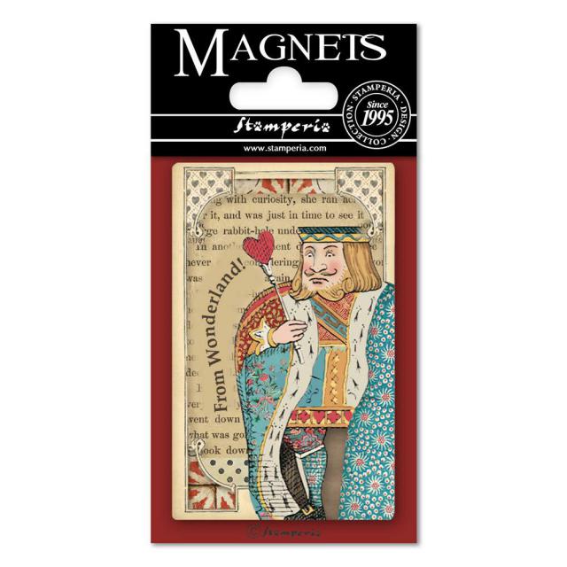 EMAG012 Magnet 8x5.5 cm Queen of Hearts