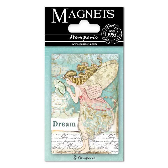 EMAG015 Magnet 8x5.5 cm Wonderland Fairy