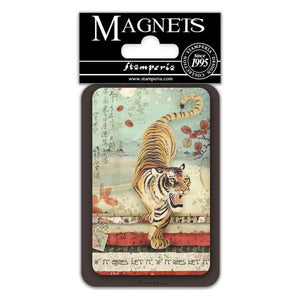 EMAG033 Magnet 8x5.5 cm Tiger