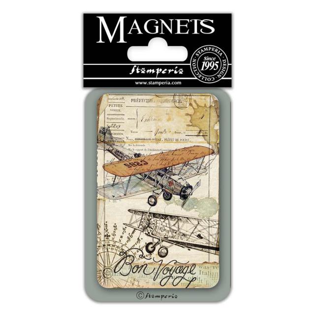 EMAG038 Magnet 8x5.5 cm Bon Voyage