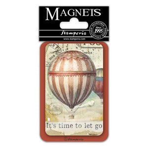 EMAG039 Magnet 8x5.5 cm Hot Air Balloon