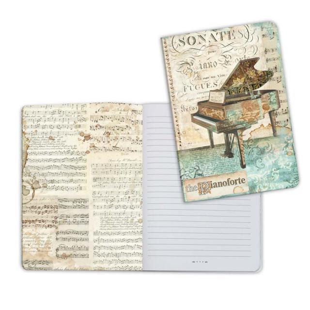 ENBA5012 Notebook A5 Music Piano