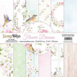 Flower Dreams 6x6 Double Sided Pad