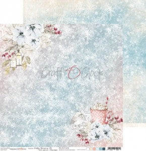 Frosty Sparking #5  Double Sided 12 x 12