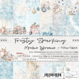 Frosty Sparking 6 x 6 Double Sided