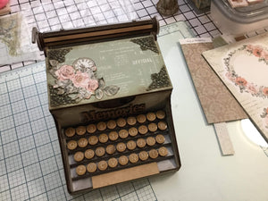 MDF Typewriter Kit Sara Jara Designs