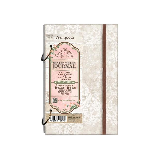 JCH03 Mixed Media Journal 6x9" 290 gsm
