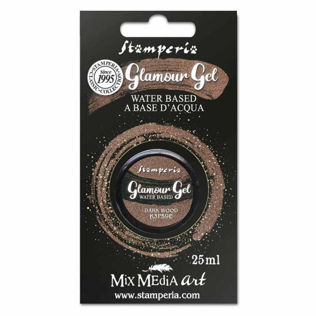 K3P59E Glamour Gel 20ml Dark Wood